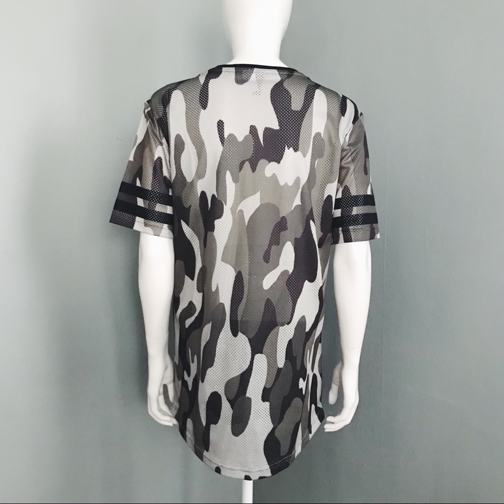 H&M Camo T-Shirt Dress - Picture 5 of 6